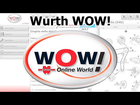 Видео: Обзор программы Wurth WOW! для диагностики авто. AutoData на Русском языке!