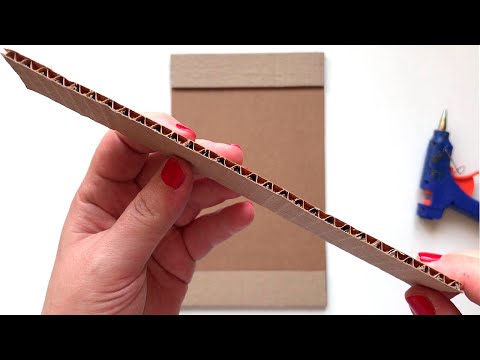 Видео: DIY Simple craft idea | Сardboard idea | Handmade  decor