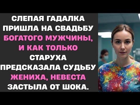 Видео: Слепая гадалка сорвала свадьбу: после её предсказания невеста в ужасе сбежала из зала...