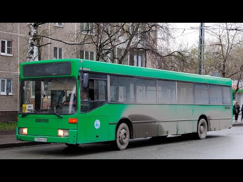 Видео: Mercedes-Benz O405N | № У 780 РО 96 | Маршрут 60 | г. Екатеринбург