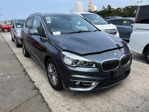 Видео: BMW 218 Active Tourer с аукциона Японии