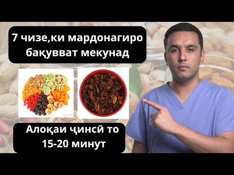 Видео: 7 чизе,ки мардонагиро бакувват мекунад!