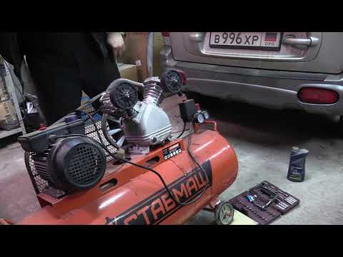 Видео: как правильно заменить масло в воздушном компрессоре! на примере Ставмаш КР 1 100-460