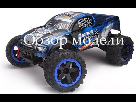 Видео: Монстр-трак Remo Hobby Dinosaurs Master 5 Brushless