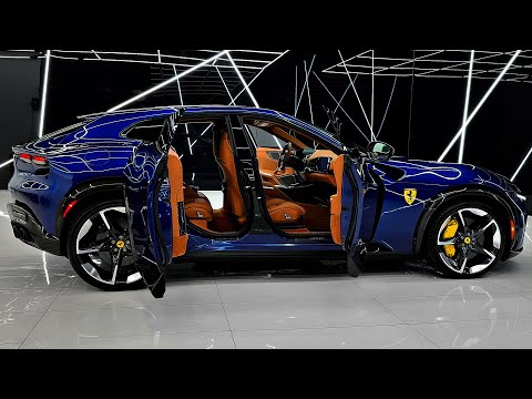 Видео: Ferrari Purosangue (2025) — спортивный внедорожник в деталях