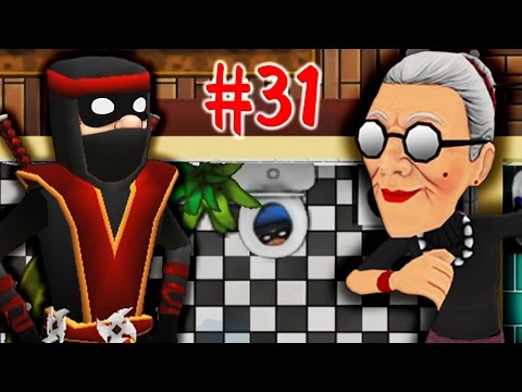 Видео: ВОРИШКА БОБ [31] УБЕГАЕМ ОТ БЕЗУМНОЙ БАБУЛИ Весёлая игра про воришку Robbery Bob