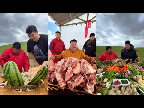 Видео: Монгольский Энкехе приезжает в гости к друзьям! Коллекция 13 #кемпинг #кулинария #монголия