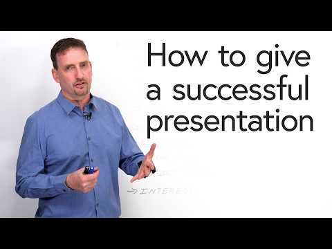Видео: 4 совета для успешной презентации