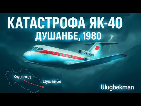 Видео: Катастрофа Як-40 под Душанбе (1980) Рейс, который не долетел#Як40