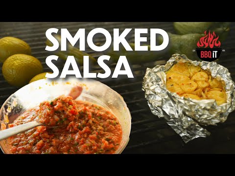 Видео: КОПЧЕНАЯ САЛЬСА | Как приготовить идеальную сальсу! | В КОПЧЕЛЕ ВЕБЕРА