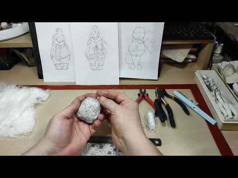 Видео: 🐧🐧Ватная игрушка ПИНГВИНЧИКИ  Урок 1  Заготовки тело, голова, ручки и ножки