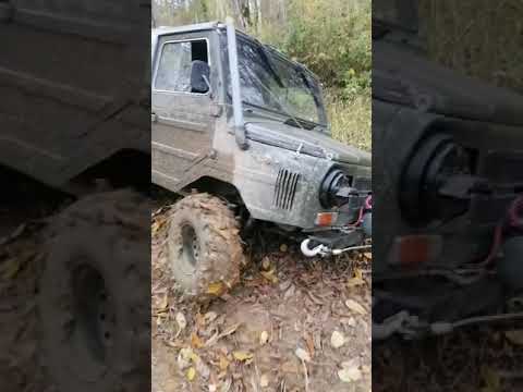 Видео: луаз 969м квадрорезина 26АТ за орехом по тайге