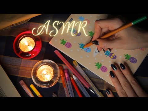 Видео: АСМР ОФОРМЛЯЮ BULLET JOURNAL И КАНЦЕЛЯРИЯ ДЛЯ ЕЖЕДНЕВНИКА ASMR