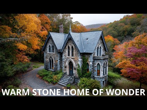 Видео: Очаровательный миниатюрный каменный замок | Место, где встречаются горы, озера и мечты