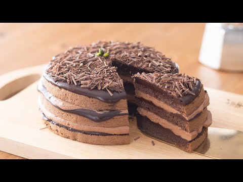 Видео: Богатый шоколадный торт без муки｜HidaMari Cooking