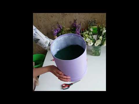 Видео: мастеркласс  шляпная коробка