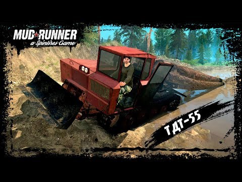 Видео: SpinTires: MudRunner ТДТ-55