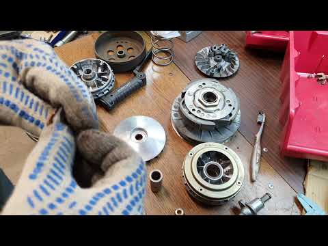 Видео: Вариатор которого не существует. Yamaha YP250 Majesty.