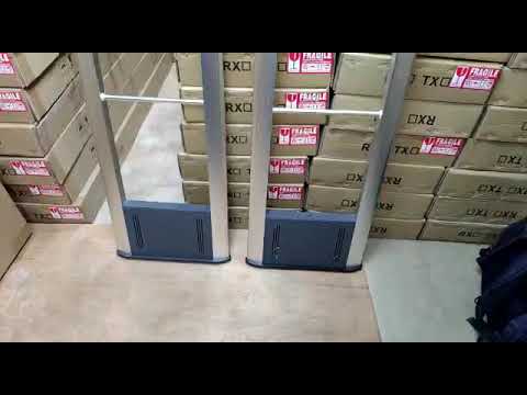 Видео: Подключение антикражных ворот. Система ( радиочистотная)