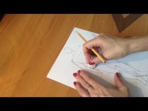 Видео: Рисуем основу мужской фигуры