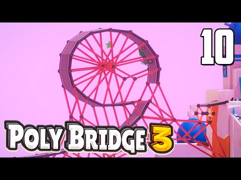 Видео: Возвращение петли! 😃 | Poly Bridge 3 | Часть 10
