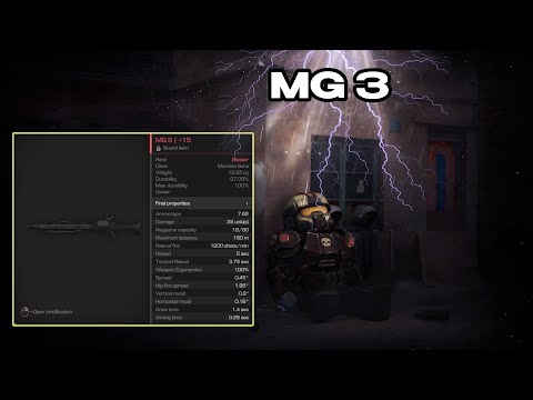 Видео: STALCRAFT / MG 3 +15 in Тихая Заводь \ Stillwaters