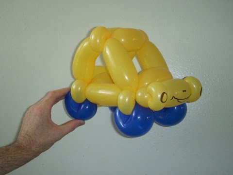 Видео: Как сделать машину из шариков