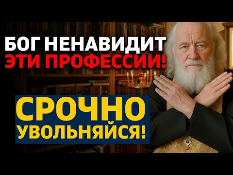 Видео: ЭТИ 12 профессий каждый верующий должен БРОСИТЬ немедленно (ответ из Библии)