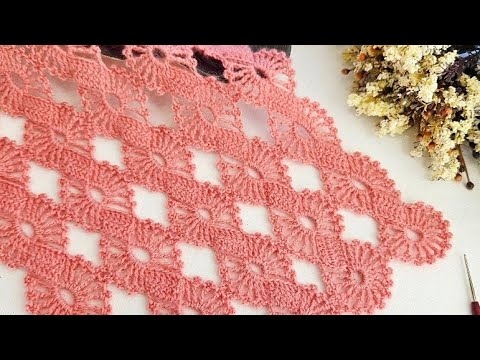 Видео: ажурная шаль этоль крючком, жилет, изготовление модели бегуна спицами