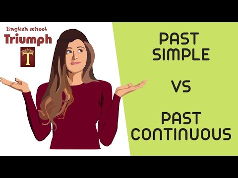 Видео: Past Simple & Past Continuous. Разница. Excel 6, p 45, ex.6. Module 4. Use of English 4b.