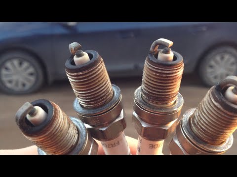 Видео: Печальные последствия. Никогда не меняйте свечи на больших пробегах