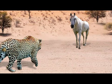 Видео: Этот Леопард Был Обречен! Редкие Сражения Животных , Снятые на Камеру