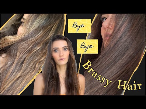Видео: Пошаговое руководство: как избавиться от медных оттенков блонда на каштановых волосах (издание 20...