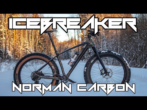 Видео: Icebreaker Norman Carbon Fatbike. Первый взгляд