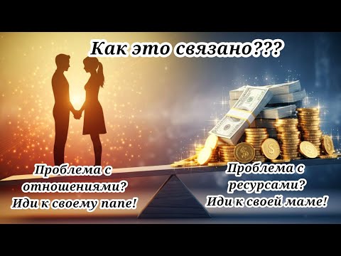 Видео: Все проблемы из детства? Почему это так? И как это связано? Отношения и мой папа. Деньги и моя мама.