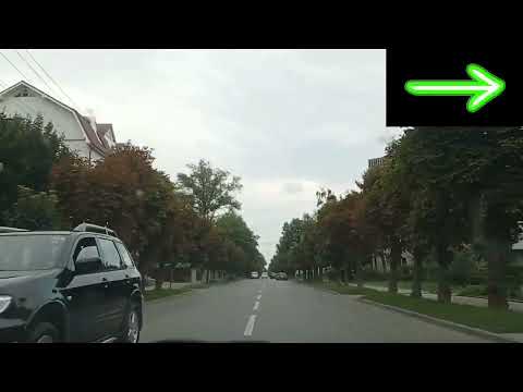 Видео: Екзаменаційний маршрут Nº 2 ТСЦ МВС Nº2643 м.Коломия