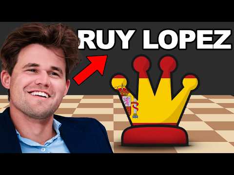 Видео: Любимый дебют Магнуса Карлсена: Руй Лопес