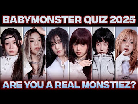 Видео: ВИКТОРИНА BABYMONSTER, которую смогут пройти только НАСТОЯЩИЕ MONSTIEZ в 2025 году