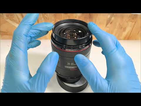 Видео: Из истории Canon EF. Любителям древнего и прекрасного. Canon EF 28-80mm f2.8-4L USM. Модуль фокуса.