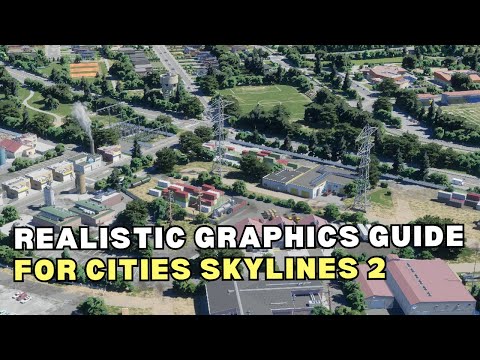 Видео: РЕАЛИСТИЧНАЯ ГРАФИКА Руководство по Cities Skylines 2