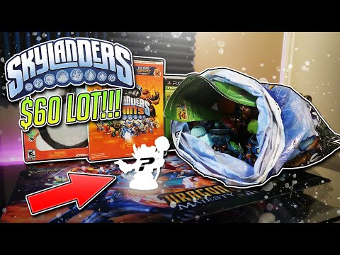 Видео: Осматриваю ОГРОМНЫЙ лот Skylanders за 60 долларов!!! | Mikeinoid