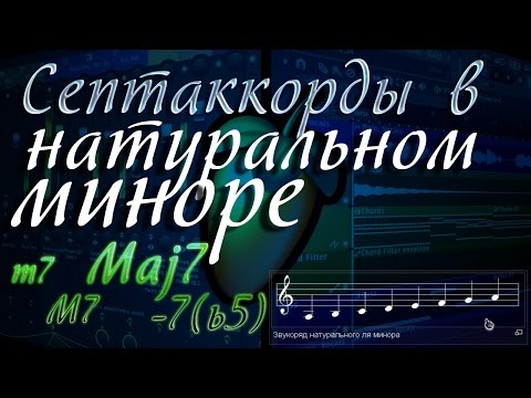 Видео: Септаккорды в натуральном миноре