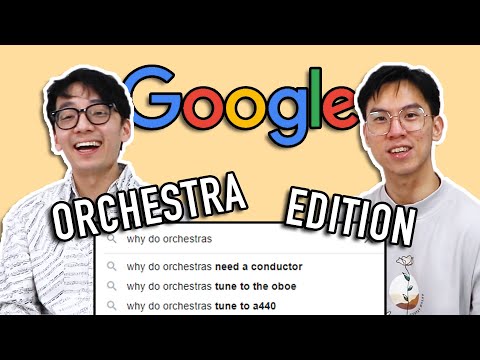 Видео: Бывшие скрипачи оркестра отвечают на самые популярные вопросы Google об оркестре
