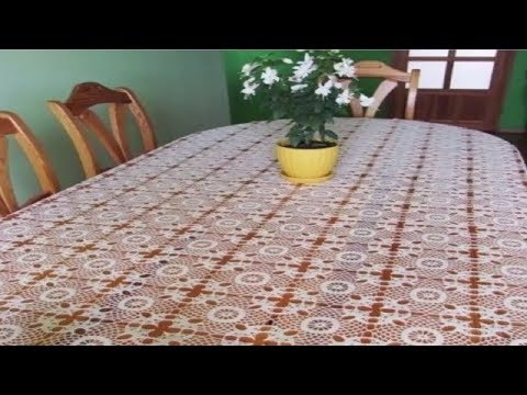 Видео: КРАСИВЫЙ ИНТЕРЕСНЫЙ МОТИВ ДЛЯ СКАТЕРТИ КРЮЧКОМ