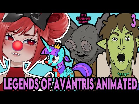 Видео: Первая реакция на анимационные короткометражки Legends of Avantris PT3