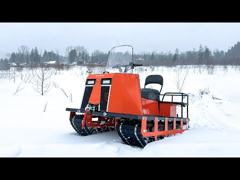 Видео: Гусеничный вездеход Манул 2 | Лучшая альтернатива снегоходу Буран
