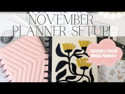 Видео: Настройка планировщика на ноябрь 2025 г. | Настройка планировщика на месяц | Планировщик для всех...