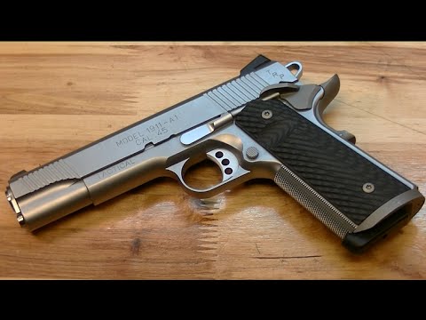 Видео: Springfield 1911 TRP: обзор & стрельба