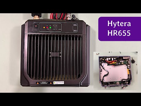 Видео: Переносной репитер Hytera HR655. DMR, IP67, классическое исполнение