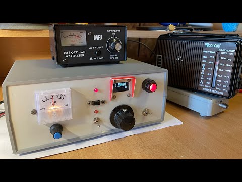 Видео: Обзор АМ передатчика «Заря-1»